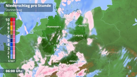 Am Donnerstag gibt es regional Schneefall. 