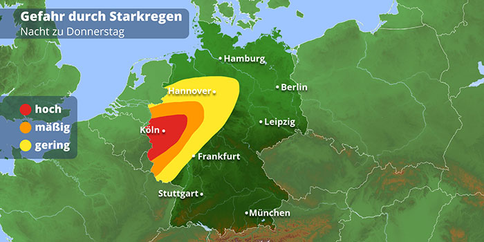 Starkregen 10. Oktober 2024