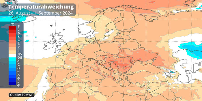 Temperaturen 26.8 - 1.9.