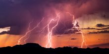 Unwettergefahr in schwüler Luft