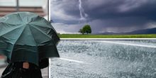 Heute alles dabei: Schauer, Gewitter, Landregen, viel Wind