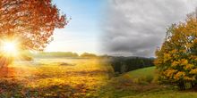 Heute: Von Sonnenglanz bis Wolkengrau