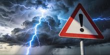 Heute: Unwetterlage durch Starkregen, Hagel und Sturm