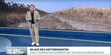 Rekordsommer 2026: Das war der zweitheißeste seit Messbeginn