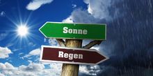 Heute: Sonne oder Regen? Das kommt auf dich zu