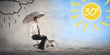 Vom Regen zum Spätsommerwetter mit 30 Grad
