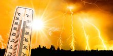 Blitzstart in die Hitze! 32 Grad und mächtige Gewitter