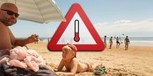 Glühende Hitze in Europas Urlaubsländern