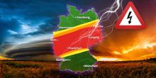 Unwetter-Fahrplan für Deutschland