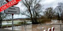 Hochwasser-Ticker: Unwetterwarnung vor Tauwetter