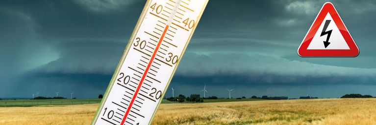 wetter.com Zwischen 39 Grad und unwetterartigen Gewittern Zwischen 39 Grad und unwetterartigen Gewittern