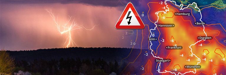 wetter.com Unwetterpotential heute erhöht Unwetterpotential heute erhöht