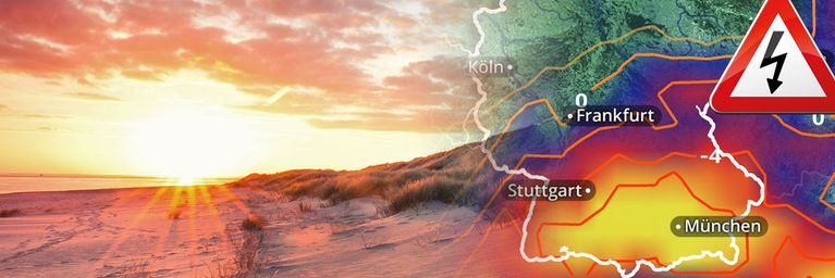 wetter.com Unwettergefahr nur noch im Süden Unwettergefahr nur noch im Süden