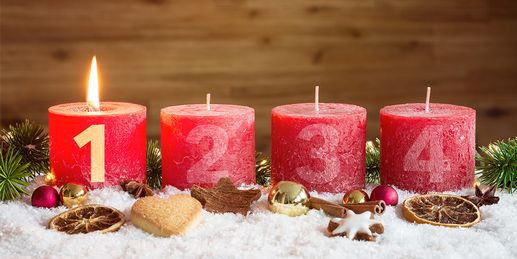 Erster Advent mit Regen statt Schnee