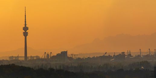 Wärmeschub und Saharastaub