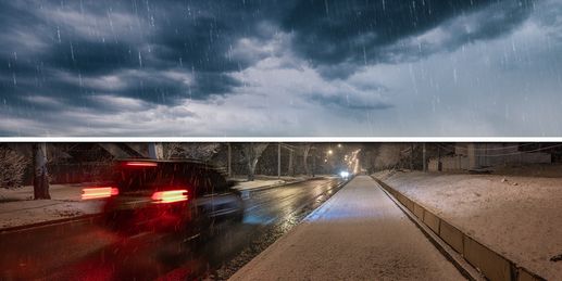 Heute: Aufziehender Regen und abends Schnee