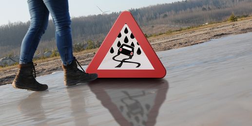 Glatteis droht! Lokal wird's gefährlich