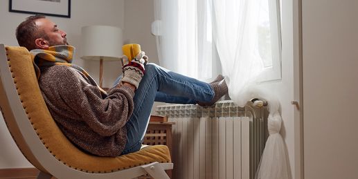 16 Tage: Bibbern im November! Temperatur runter, Heizung rauf