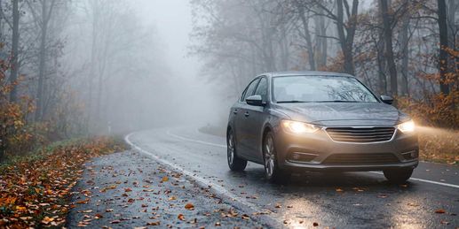 Freitag: Bodenhoch sorgt hier für viel Nebel und etwas Sprühregen