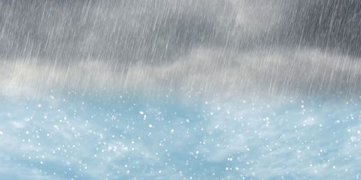 Luftmassengrenze! Hier verwandelt sich der Regen in Schnee