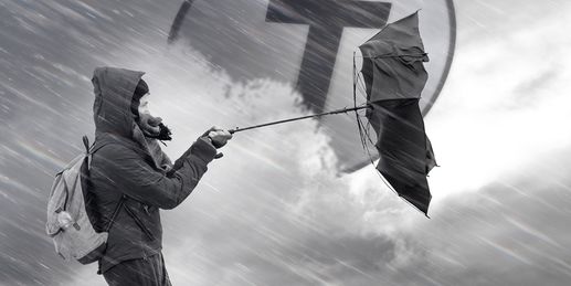 Tief MAREK bringt Regen und Wind Tief MAREK bringt Regen und Wind