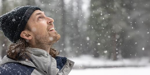 Arktische Kälte sorgt für Winterflair