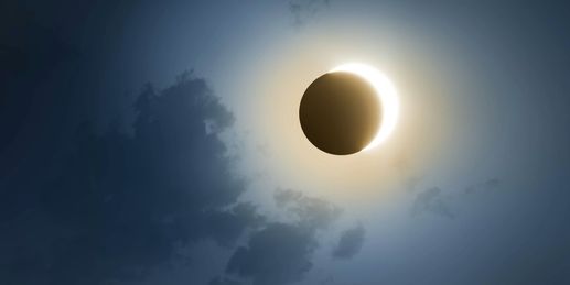 Klarer Himmel zur partiellen Sonnenfinsternis am Mittwoch?