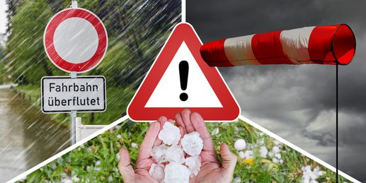 Vorsicht: Sturm, Starkregen, Hagel! Hier drohen jetzt Schwergewitter!