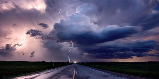 Gewitter und Starkregen verdrängen kurze Hitze