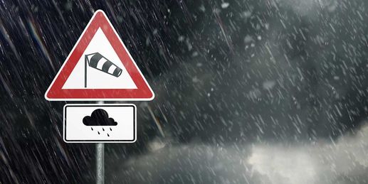 Bis 100 km/h und Starkregen - Sturmtief ZACK bringt unruhige Nacht