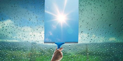 Sonnenfenster zwischen den Regenzonen