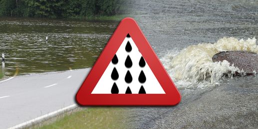 Überflutungsgefahr! Regenmassen & Polarluft