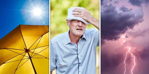 Freitag: Hitze, Kaltfront und Gewitter