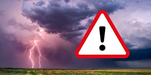 Ticker: Warnung vor Gewittern - Gefahr für Leib und Leben!