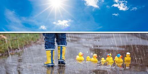 Samstag: Regen im Westen und Sonne im Süden Samstag: Regen im Westen und Sonne im Süden