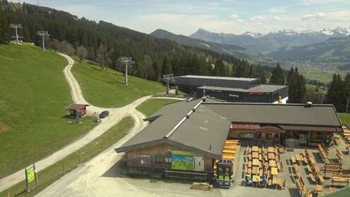 HD Live Webcam Brixen im Thale - Bergstation Hochbrixen