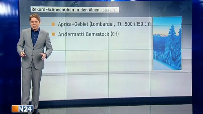 Alex extrem: Fünf Meter Schnee in den Alpen