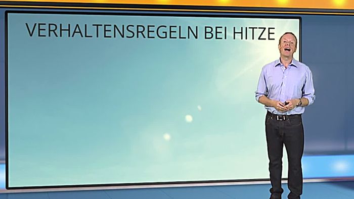 Verhaltensregeln bei enormer Hitzebelastung