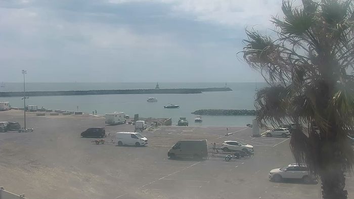 HD Live Webcam Cap d'Agde - Entrée du port