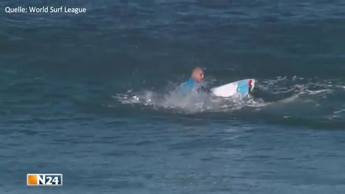 Hai-Attacke auf Surfweltmeister