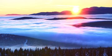 So entsteht Nebel - Alles über die Inversionswetterlage