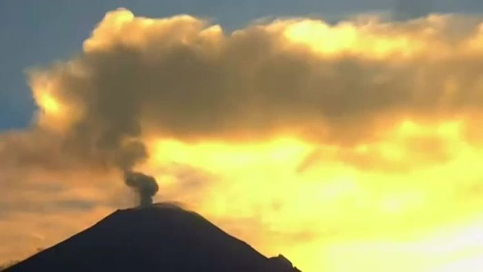 Vulkanausbruch! Popocatepetl ist wieder aktiv