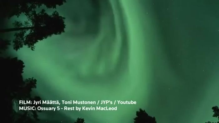 Naturschauspiel in Finnland: Polarlichter über Kuusamo