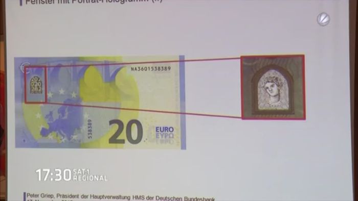 Neue 20-Euro-Banknote Neue 20-Euro-Banknote