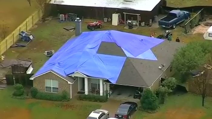 Tornado verwüstet eine Kleinstadt in Texas