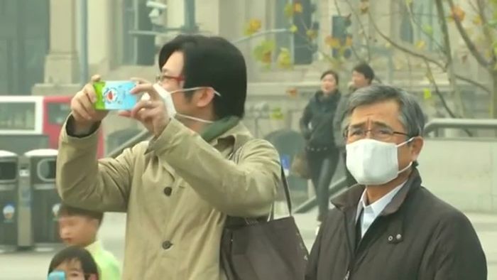 Jetzt auch Shanghai: China versinkt im Smog