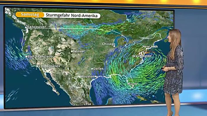 Anna unterwegs: Monster-Sturm bedroht Washington
