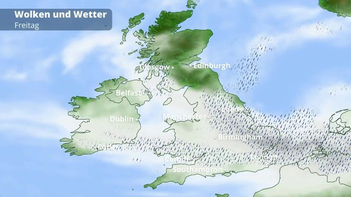 Wetter England, Irland, Schottland, Nordirland, Wales