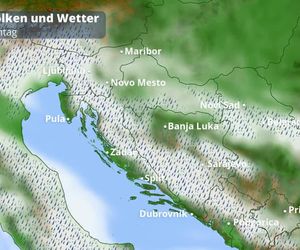 Kroatien- und Balkan-Wetter