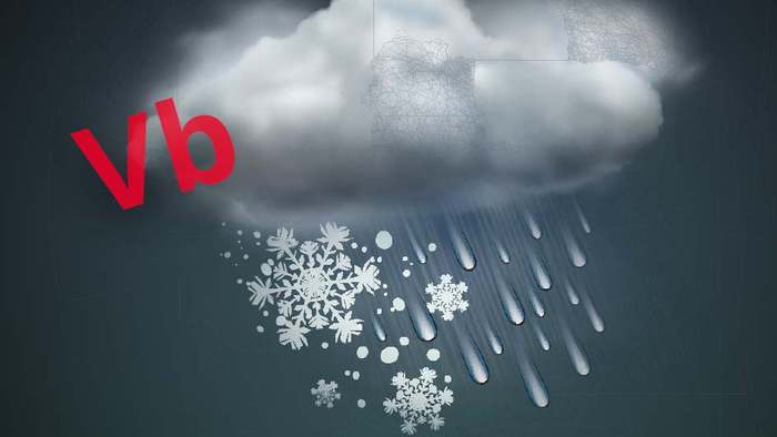 Vb-Wetterlage einfach erklärt: So bringt sie uns Regen- und Schneemassen